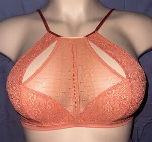 SMALL BURNT ORANGE VICTORIA'S SECRET VERY SEXY BRALETTE